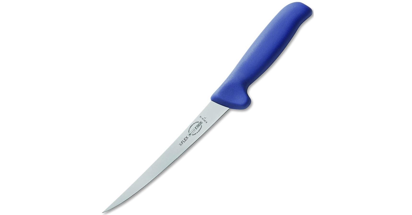DICK ErgoGrip Filézőkés - 18 cm - Ívelt - Félflexibilis