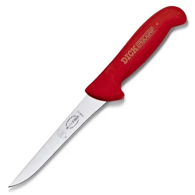 DICK ErgoGrip Csontozókés - 13 cm - Egyenes - Piros