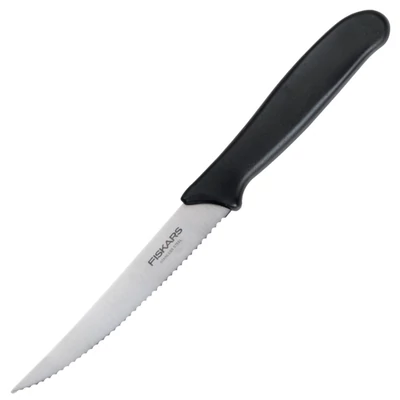 FISKARS ESSENTIAL Paradicsom szeletelő kés - Recés - 11 cm