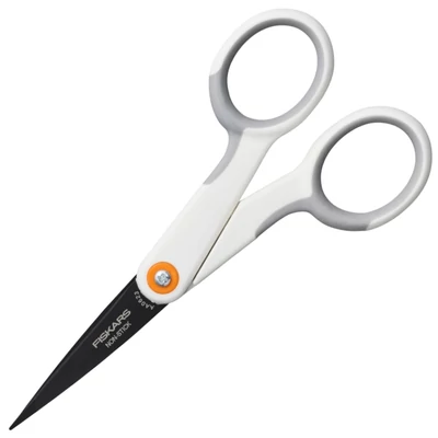 FISKARS MICROTIP Varróolló - Tapadásmentes pengével - 13 cm