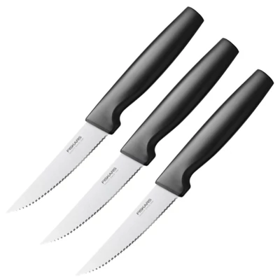 FISKARS FUNCTIONAL FORM Steak kés készlet - Recés / 3 részes FISKARS FUNCTIONAL FORM Steak kés készlet - Recés / 3 részes