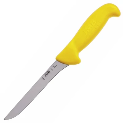 JMB Csontozókés - 15 cm - Egyenes - Svéd Sandvik acél (piros)