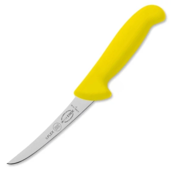 DICK ErgoGrip Csontozókés - 13 cm - Ívelt - Félflexibilis - Sárga
