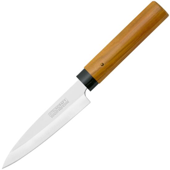 DUE CIGNI Japán Univerzális kés / Hámozó kés - Kengata - Fa tokkal - 10 cm