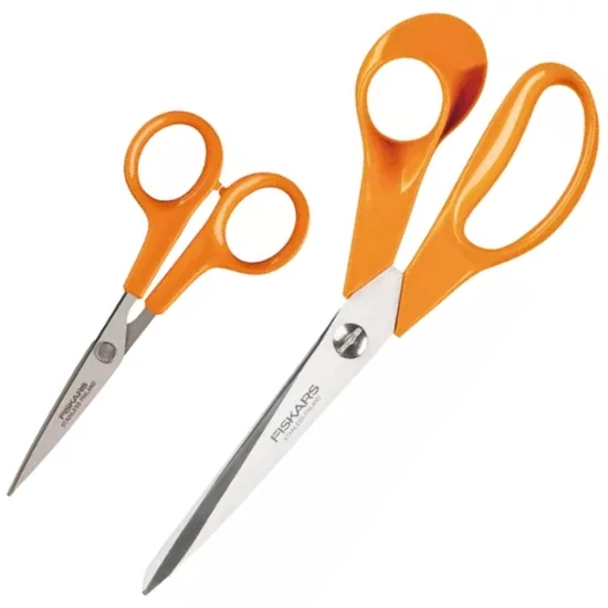 FISKARS CLASSIC Olló készlet - 21 cm és 13 cm