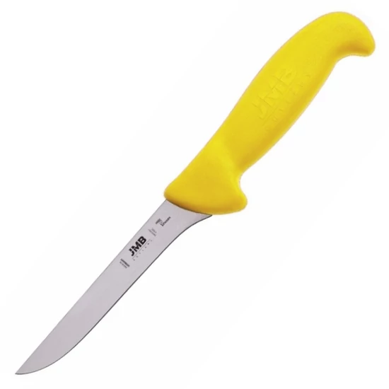 JMB Csontozókés - 12,5 cm - Egyenes - Svéd Sandvik acél (sárga)