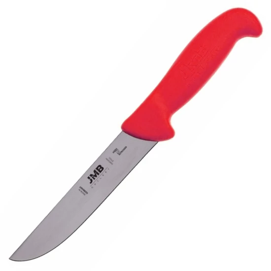 JMB Szeletelő kés - 15 cm - Svéd Sandvik acél (piros)
