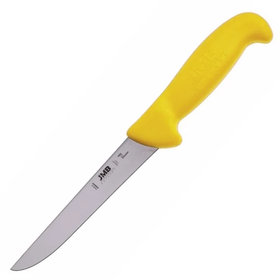 JMB Csontozókés - 15 cm - Egyenes - Svéd Sandvik acél (sárga)