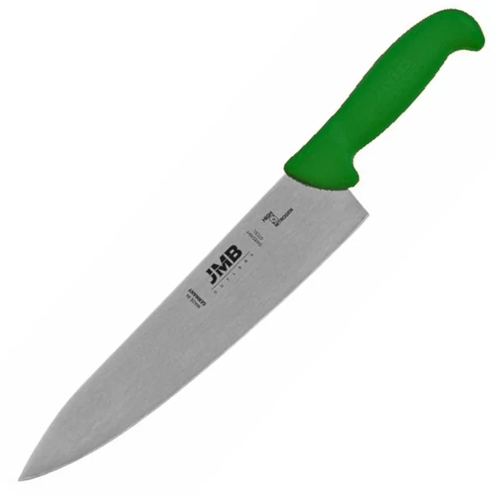 JMB Szakácskés - 25 cm - Svéd Sandvik acél (zöld)