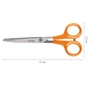 Kép 2/5 - FISKARS CLASSIC Papírvágó olló - 17 cm