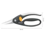 Kép 2/5 - FISKARS FUNCTIONAL FORM Hal olló - 22 cm