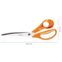 Kép 2/2 - FISKARS CLASSIC Általános szabóolló - 25 cm