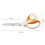 Kép 2/2 - FISKARS RAZOR EDGE Általános olló - 23 cm