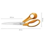 Kép 2/2 - FISKARS CLASSIC Általános szabóolló - 25 cm