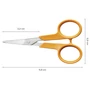 Kép 2/4 - FISKARS CLASSIC Körömvágó olló - Hajlított - 10 cm